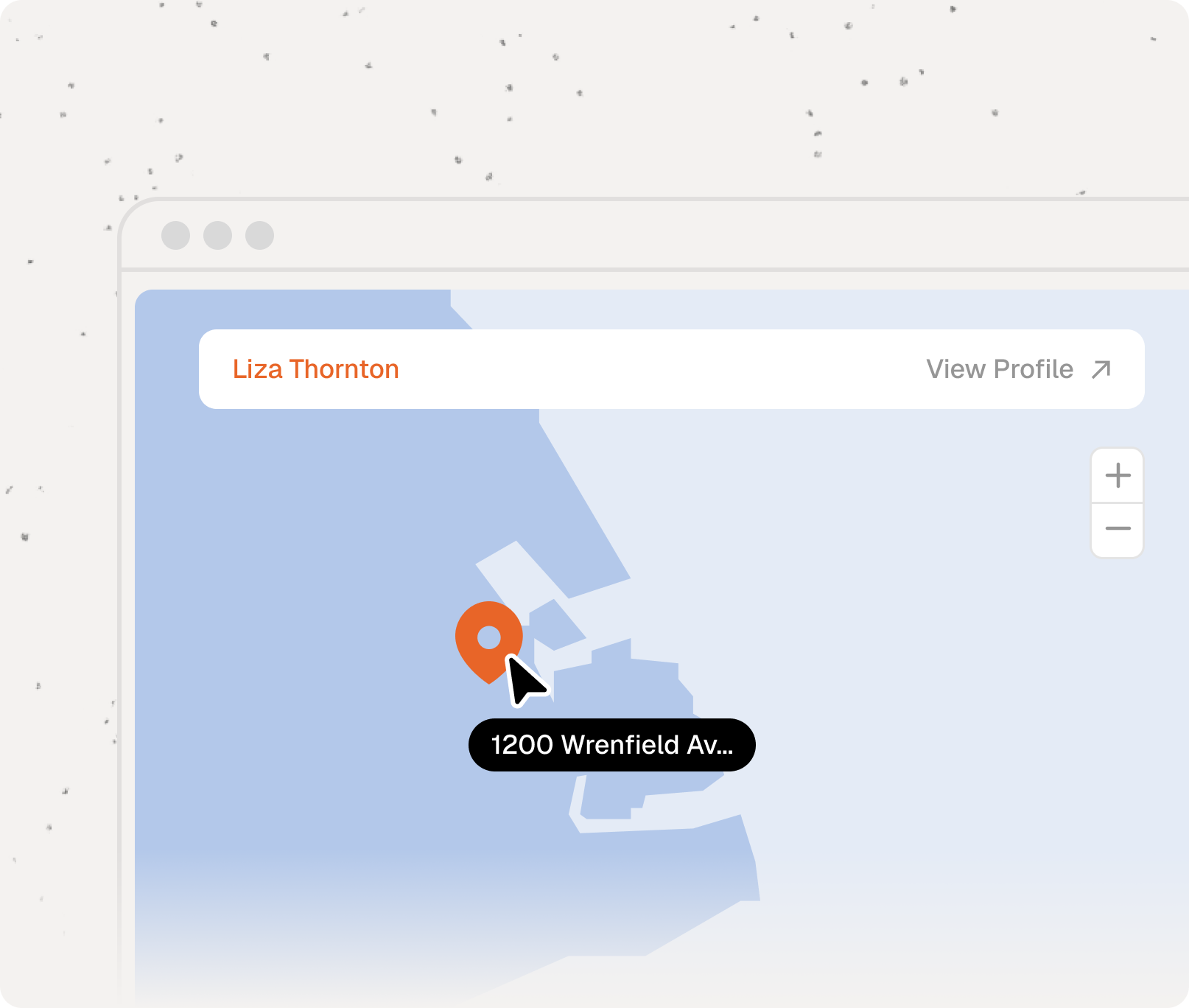 Step 3 — connected to an agent